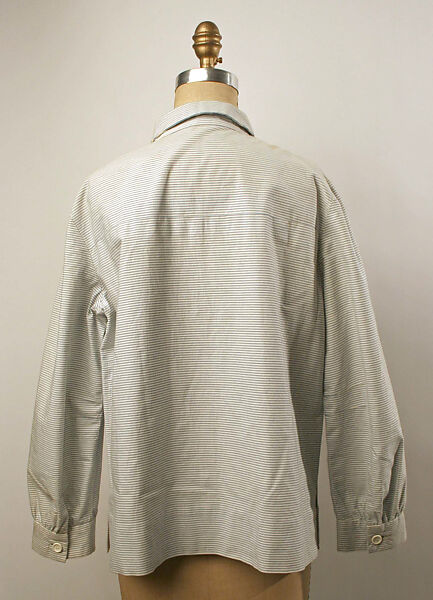 Blouse, House of Balenciaga (French, founded 1937), cotton, French