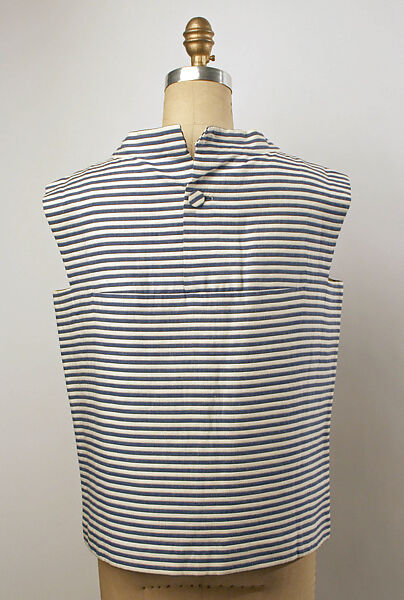 Overblouse, House of Balenciaga (French, founded 1937), cotton, French