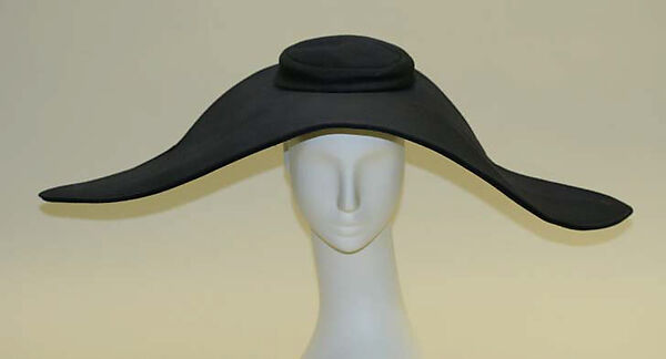 Hat, Mr. John, Inc. (American, 1948–1970), silk, American 