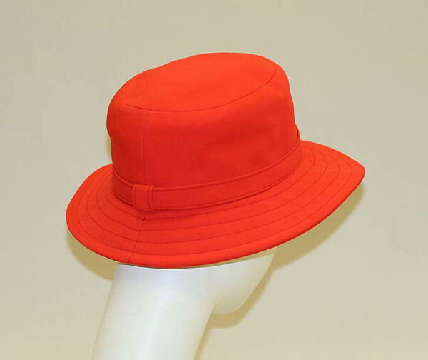 Hat, House of Balenciaga (French, founded 1937), cotton, French