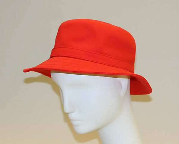 Hat, House of Balenciaga (French, founded 1937), cotton, French 