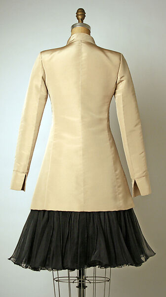 Ensemble, House of Chanel (French, founded 1910), a) silk; b) silk, synthetic, French