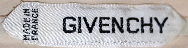 Evening ensemble, (a, b) House of Givenchy (French, founded 1952), synthetic fiber, silk, leather, French