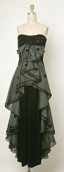 Evening ensemble, Valentino S.p.A. (Italian, founded 1959), silk, Italian