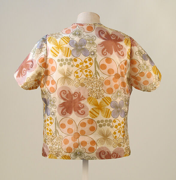 Blouse, Wiener Werkstätte, silk, Austrian