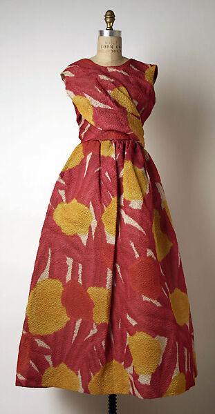 Evening dress, House of Givenchy (French, founded 1952), silk, French 