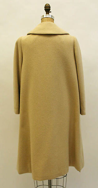 Coat, Mainbocher (French and American, founded 1930), wool, American