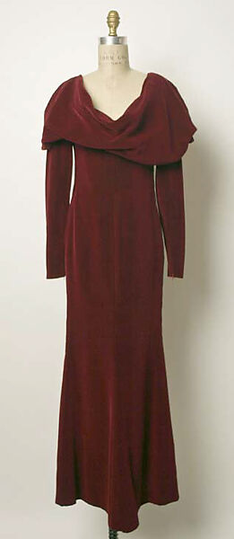 Evening dress, Yves Saint Laurent (French, founded 1961), silk, French 