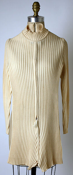 Ensemble, Emanuel Ungaro (French, 1933–2019), wool, leather, French