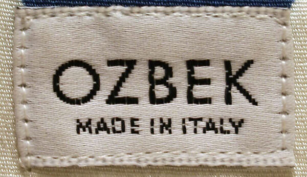 Dress, Rifat Ozbek (British, born Turkey, 1953), acetate/silk blend, British