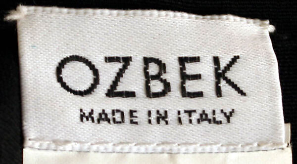 Dress, Rifat Ozbek (British, born Turkey, 1953), acetate/rayon blend, feathers, British