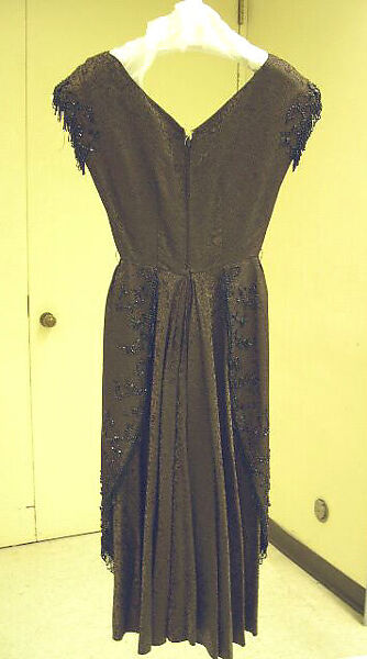 Cocktail dress, Adele Simpson (American, New York 1904–1995 Greenwich, Connecticut), rayon, American