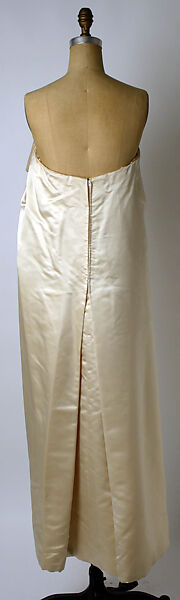 Evening dress, George Peter Stavropoulos (American, born Greece, 1920–1990), silk, American