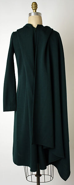 Dress, George Peter Stavropoulos (American, born Greece, 1920–1990), wool, American