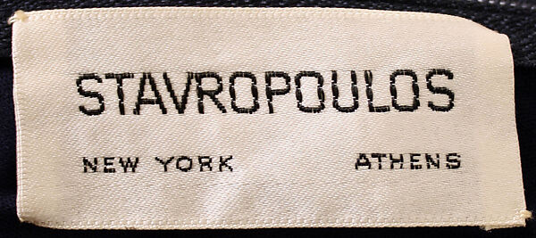 Cocktail dress, George Peter Stavropoulos (American, born Greece, 1920–1990), synthetic fiber, American