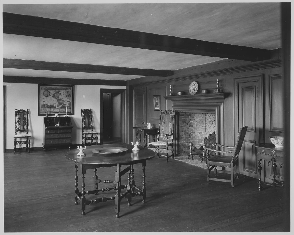 Wentworth House, Wood, oak, pine, American