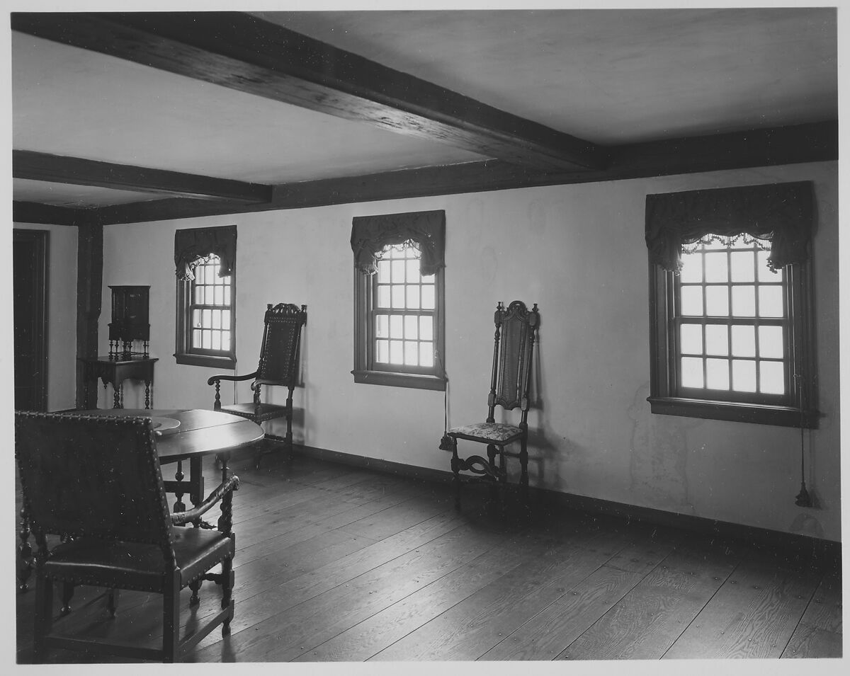 Wentworth House, Wood, oak, pine, American