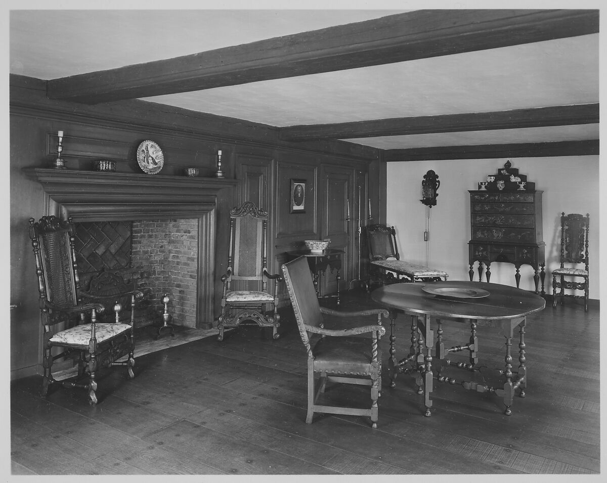 Wentworth House, Wood, oak, pine, American