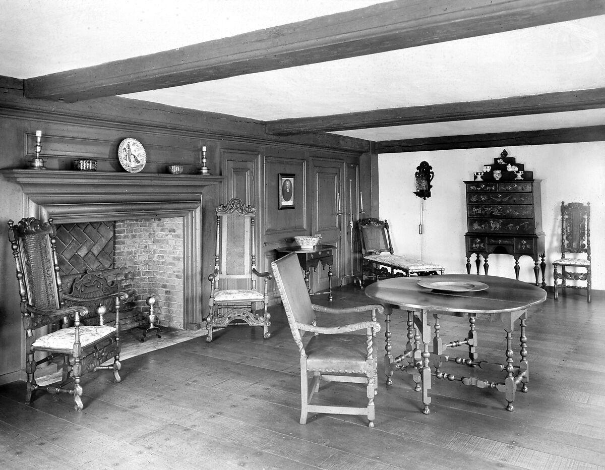 Wentworth House, Wood, oak, pine, American