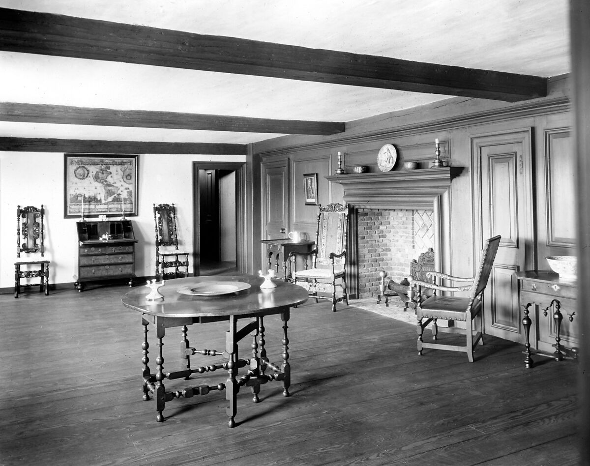 Wentworth House, Wood, oak, pine, American