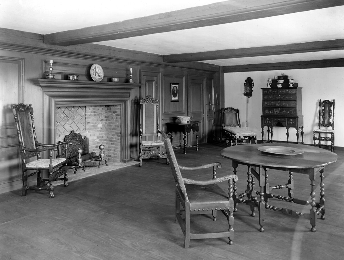 Wentworth House, Wood, oak, pine, American