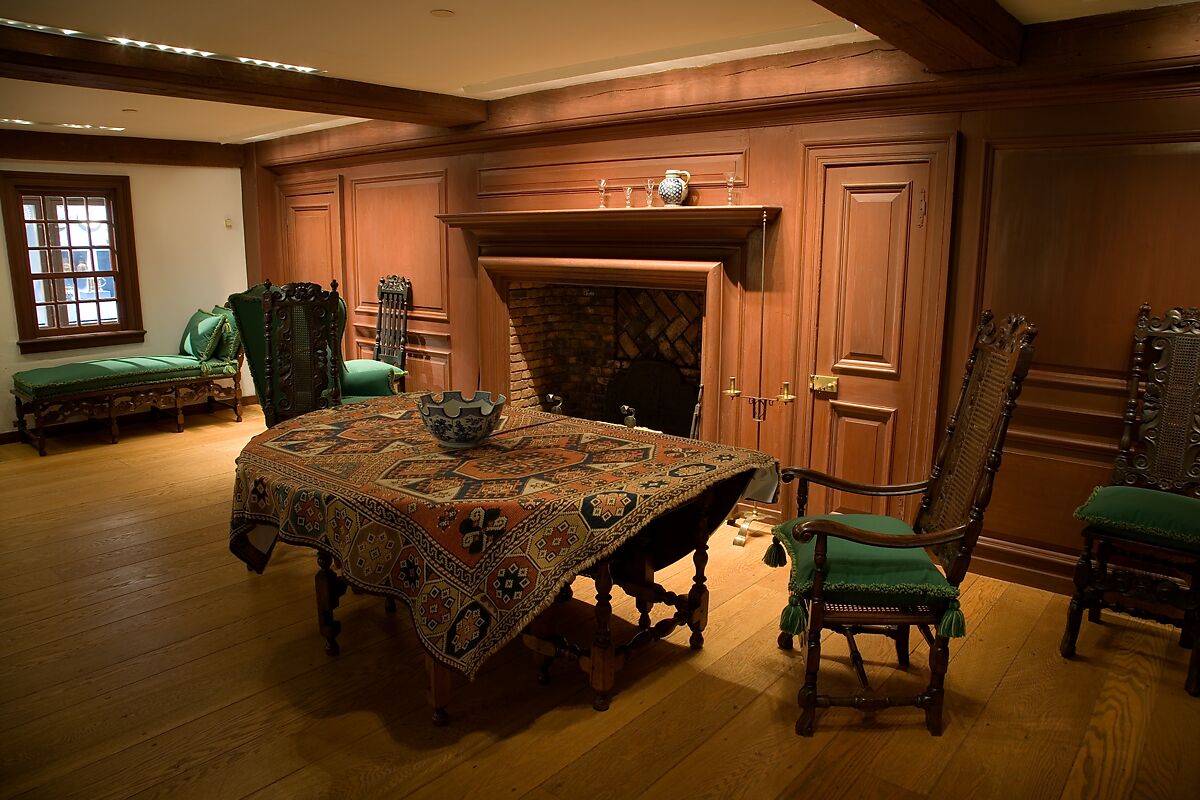 Wentworth House, Wood, oak, pine, American