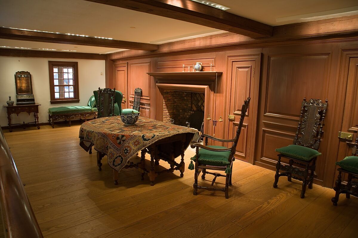 Wentworth House, Wood, oak, pine, American