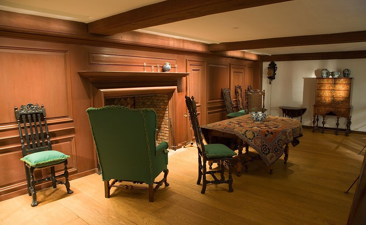 Wentworth House, Wood, oak, pine, American