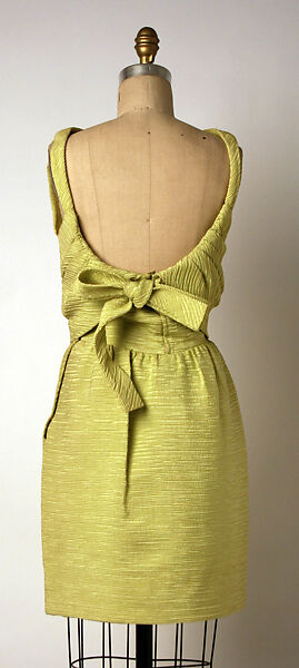 Cocktail ensemble, (a) House of Givenchy (French, founded 1952), silk, French