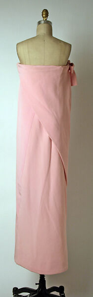 Evening dress, House of Givenchy (French, founded 1952), silk, cotton, French