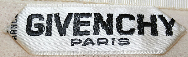 Evening dress, House of Givenchy (French, founded 1952), silk, cotton, French