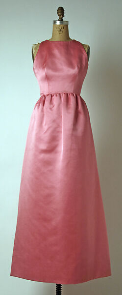 Evening ensemble, House of Givenchy (French, founded 1952), silk, pearl beading, French