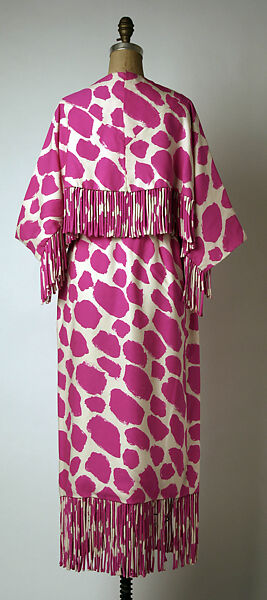 Evening ensemble, House of Givenchy (French, founded 1952), silk, French