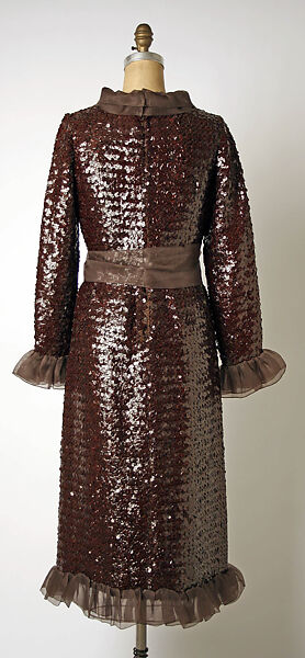 Evening dress, House of Givenchy (French, founded 1952), silk, cotton, plastic, French
