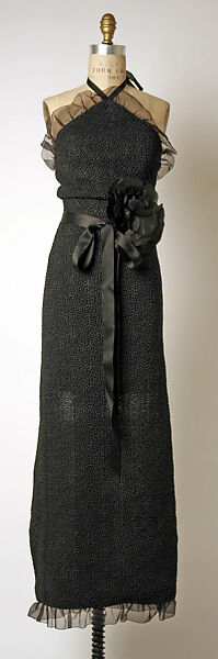 Evening ensemble, House of Givenchy (French, founded 1952), silk, French