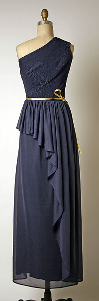 Evening ensemble, House of Givenchy (French, founded 1952), silk, French