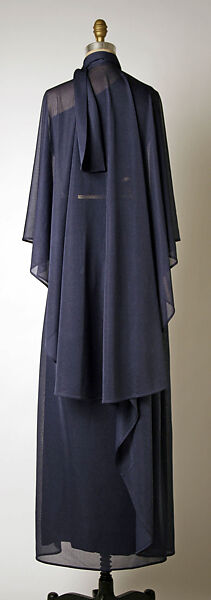 Evening ensemble, House of Givenchy (French, founded 1952), silk, French