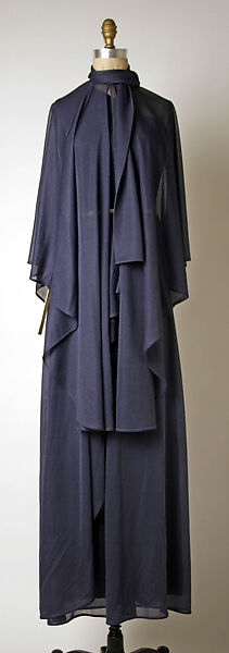 Evening ensemble, House of Givenchy (French, founded 1952), silk, French