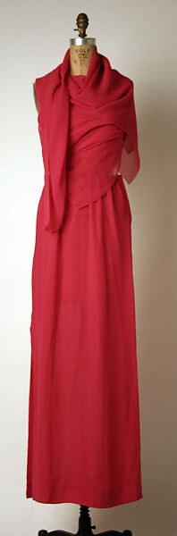 Evening dress, House of Givenchy (French, founded 1952), silk, French