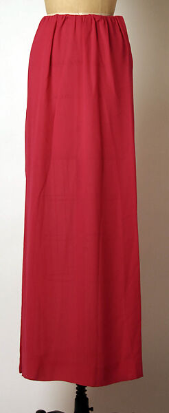 Evening dress, House of Givenchy (French, founded 1952), silk, French