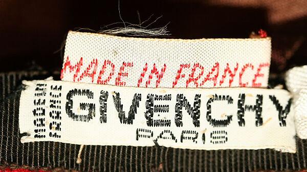 Hat, House of Givenchy (French, founded 1952), wool, French