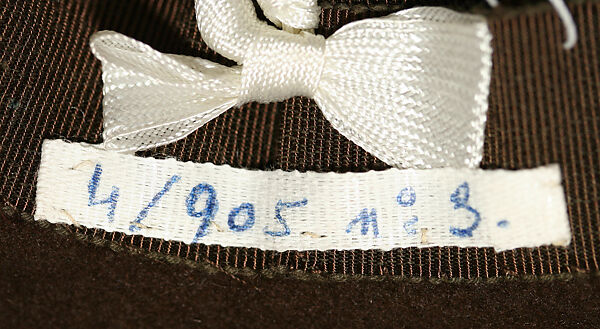 Hat, House of Givenchy (French, founded 1952), wool, French