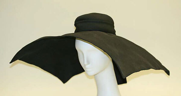 Hat, House of Givenchy (French, founded 1952), silk, French 