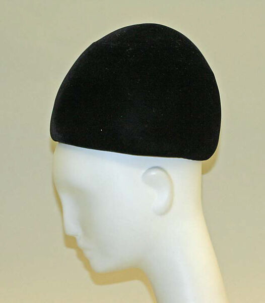 Hat, House of Givenchy (French, founded 1952), cotton, French 