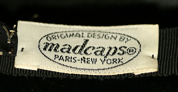 Hat, House of Givenchy (French, founded 1952), cotton, French