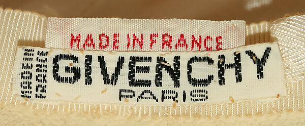 Hat, House of Givenchy (French, founded 1952), leather, French