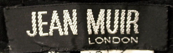 Dress, Jean Muir (British, 1966–2007), rayon, British