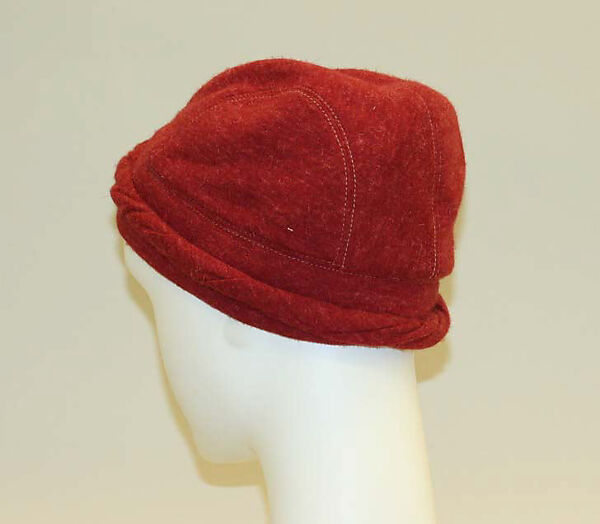 Hat, Jean Muir (British, 1966–2007), wool, rabbit hair, British