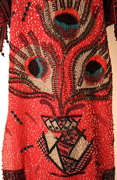 Ensemble, Zandra Rhodes (British, founded 1969), silk, glass, plastic, British