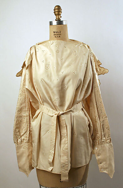 Blouse, Zandra Rhodes (British, founded 1969), silk, British 